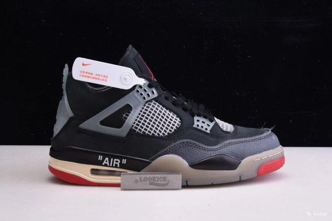 Reps TBK White Retro CV9388-001 Air x 4 Off Bred Jordan 0721